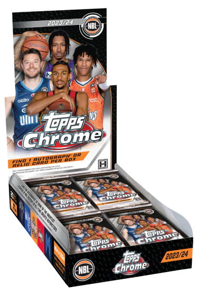 2023-24 Topps Chrome NBL Basketball Hobby Box