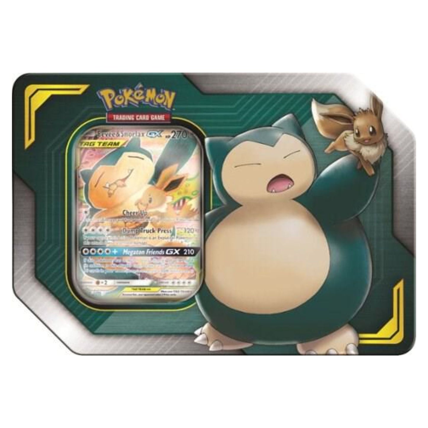 Poke-mon Tag Team Eevee & Snorlax GX Tin