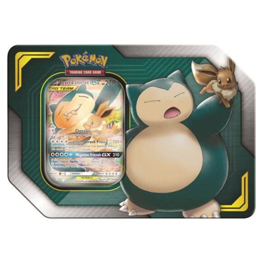 Poke-mon Tag Team Eevee & Snorlax GX Tin