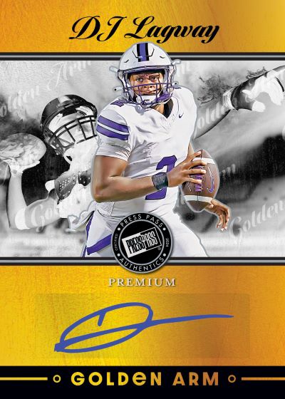 2024 Leaf Press Pass Premium Football Hobby Box