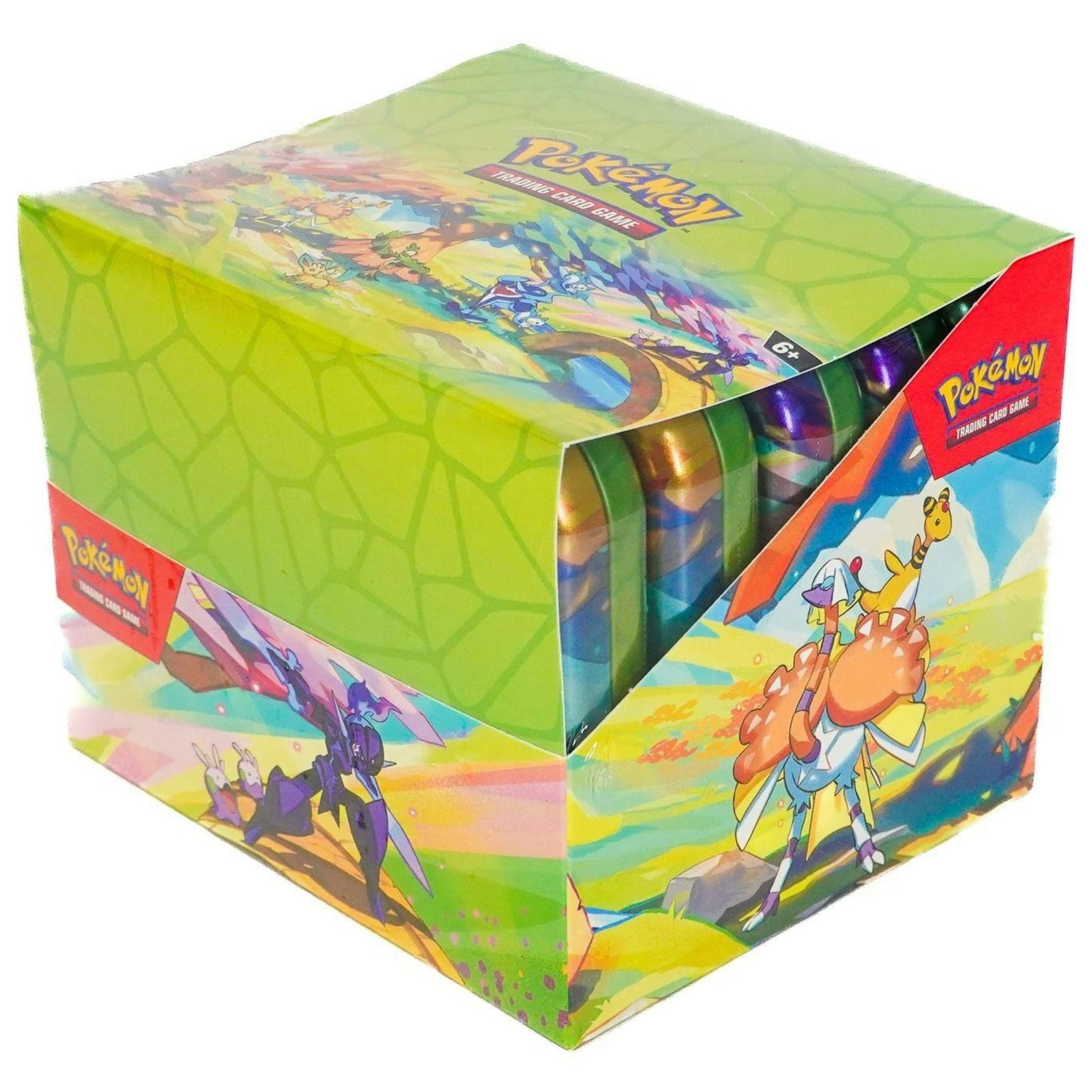 Poke-mon Vibrant Paldea Mini Tin Display (10 Tins)
