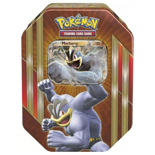 Poke-mon Triple Power Spring 2016 Tin Machamp Ex