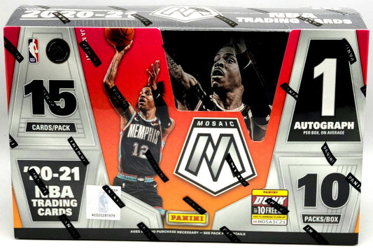 2020/21 Panini Mosaic Basketball Hobby Box