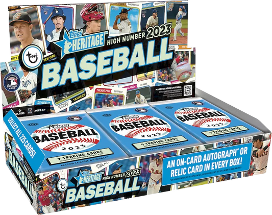 2023 Topps Heritage High Number Baseball Hobby Box