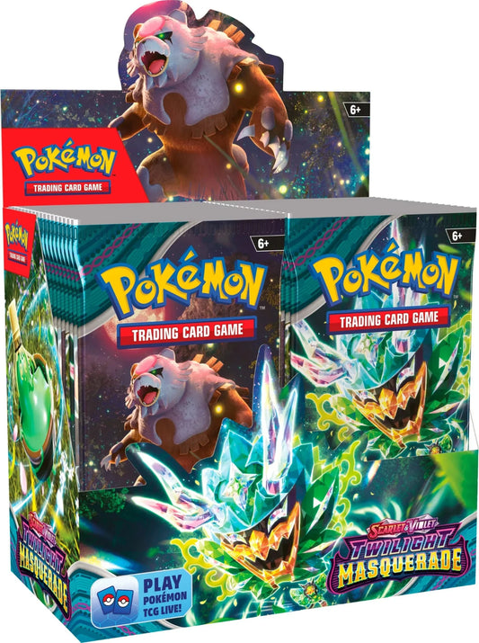 Poke-mon TCG: Scarlet & Violet - Twilight Masquerade - Booster Box