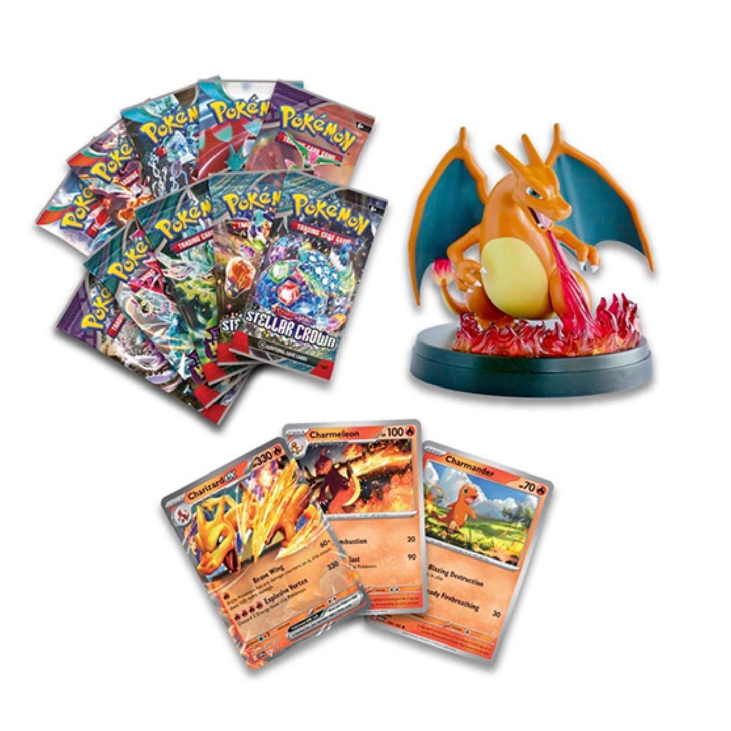 Poke-mon Charizard Ex Super-Premium Collection