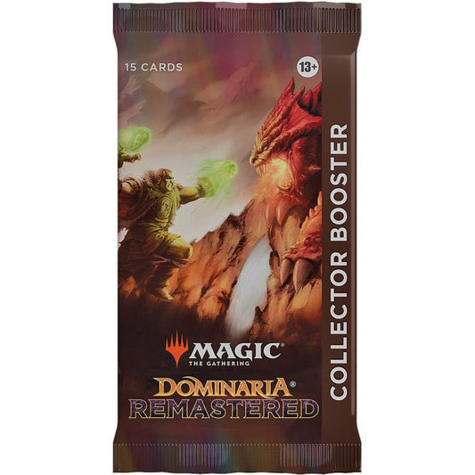 Magic The Gathering Dominaria Remastered Collector Booster Pack