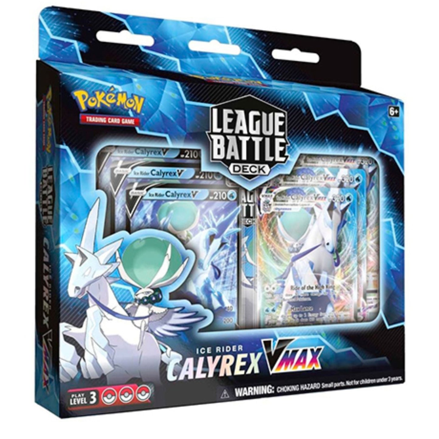 Poke-mon Calyrex VMAX League Battle Deck (Ice Rider Calyrex)