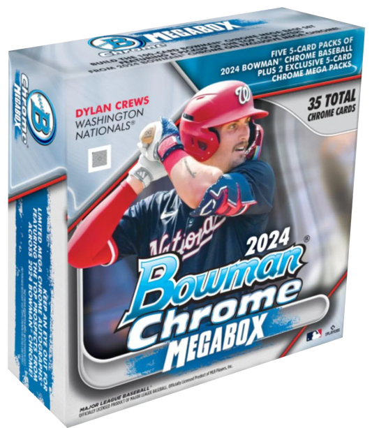 2024 Bowman Chrome Baseball Mega Box