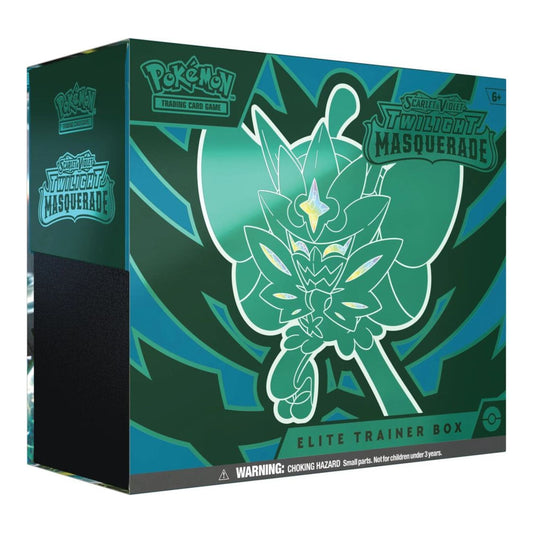 Poke-mon Scarlet & Violet Twilight Masquerade Elite Trainer Box