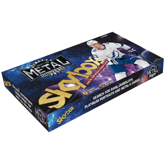 2021-22 Upper Deck Skybox Metal Universe Hockey Hobby Box