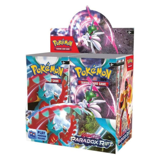 Poke-mon Scarlet & Violet Paradox Rift Booster Box