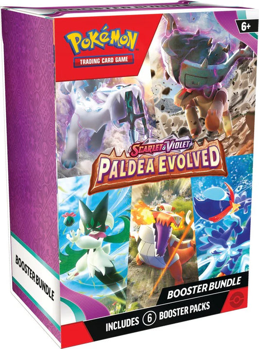 Poke-mon TCG: Scarlet & Violet - Paldea Evolved - Booster Bundle
