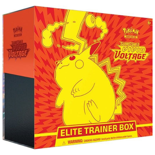 Poke-mon Sword & Shield Vivid Voltage Elite Trainer Box