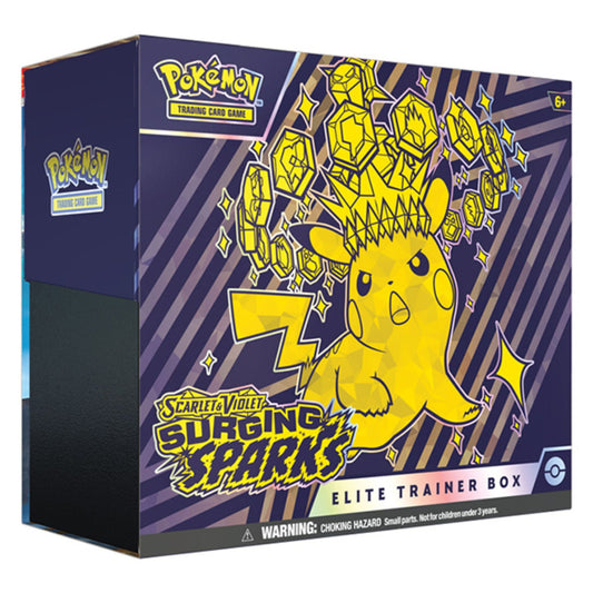 Poke-mon Scarlet & Violet Surging Sparks Elite Trainer Box