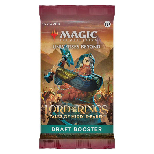 Magic The Gathering Lord of the Rings Tales of Middle-Earth Draft Booster Pack