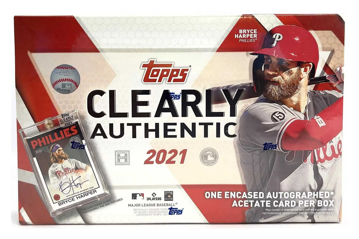 2021 Topps Clearly Authentic Baseball Hobby Box