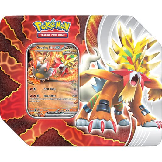 Poke-mon Paradox Destinies Gouging Fire Tin