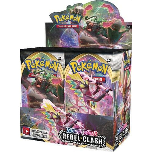 Poke-mon Sword & Shield Rebel Clash Booster Box
