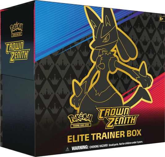 Poke-mon TCG: Sword & Shield - Crown Zenith - Elite Trainer Box