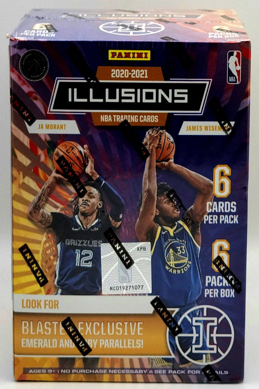 2020/21 Panini Illusions Blaster Basketball Retail Box