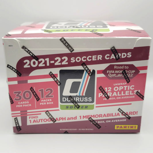2021/22 Panini Donruss Soccer Hobby Box