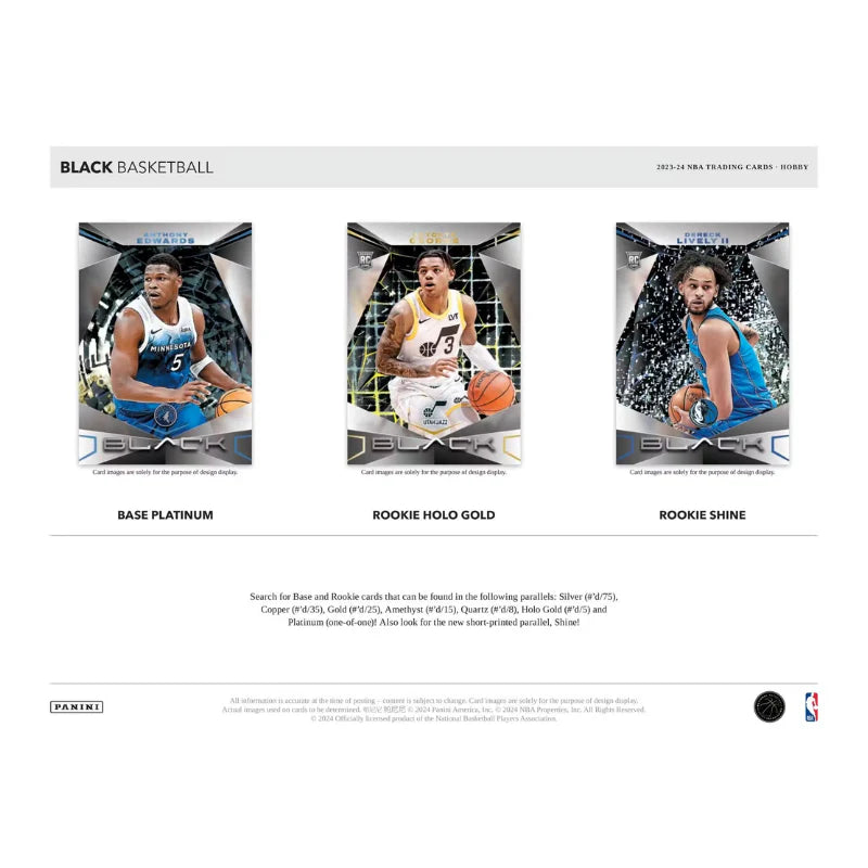 2023/24 Panini Black Basketball Hobby Box