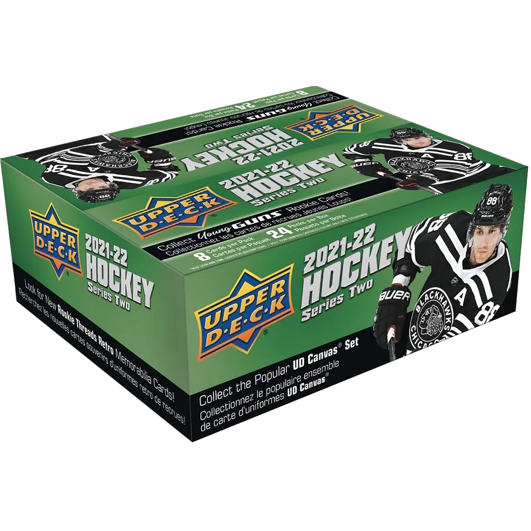 2021-22 Upper Deck Series 2 Hockey Retail Box