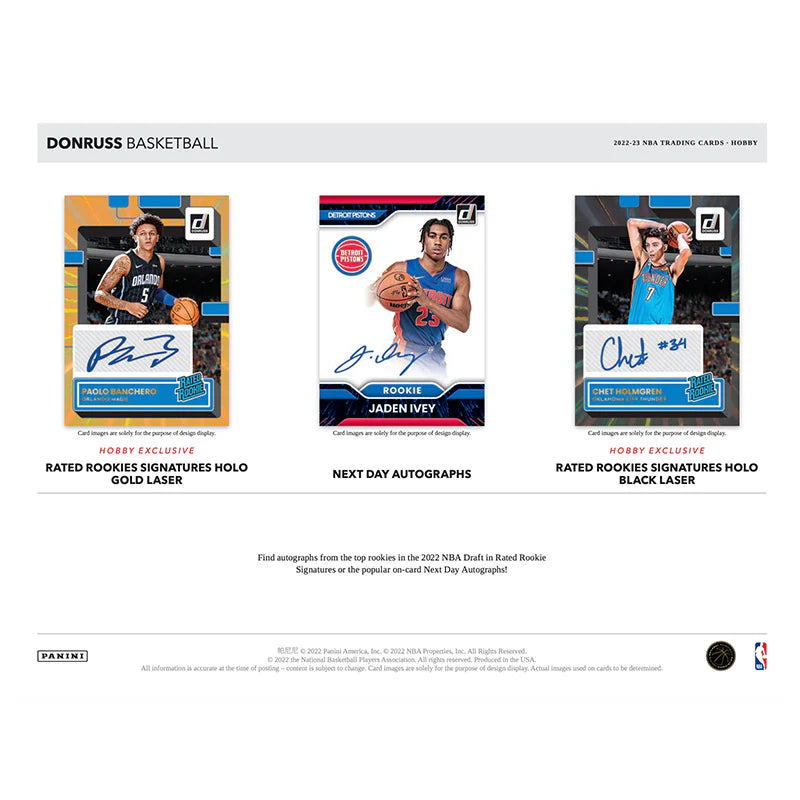 2022/23 Panini Donruss Basketball Hobby Box