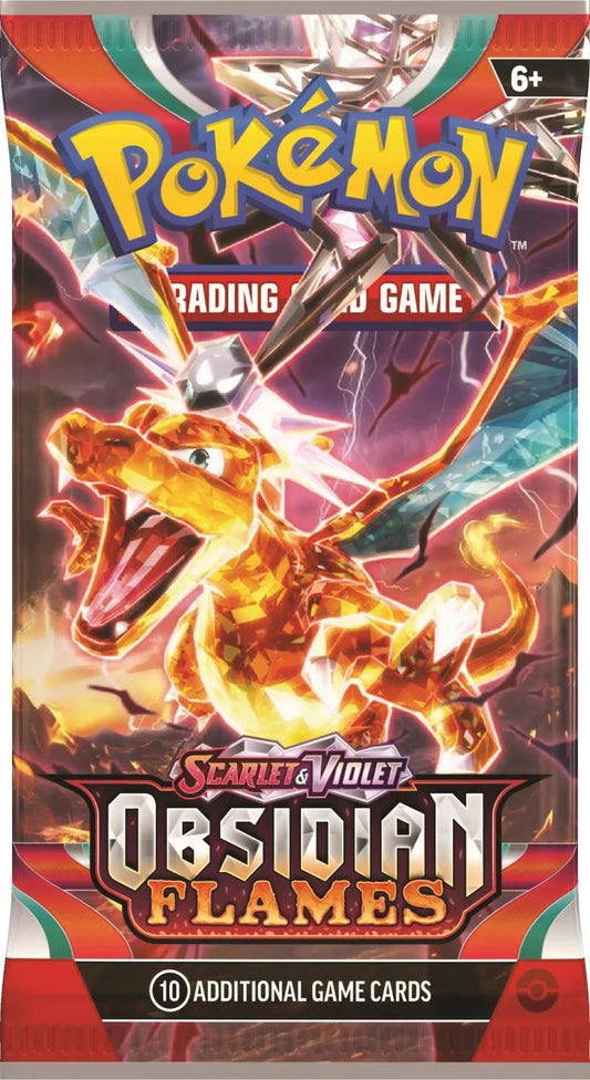 Poke-mon TCG: Scarlet & Violet - Obsidian Flames - Booster Pack
