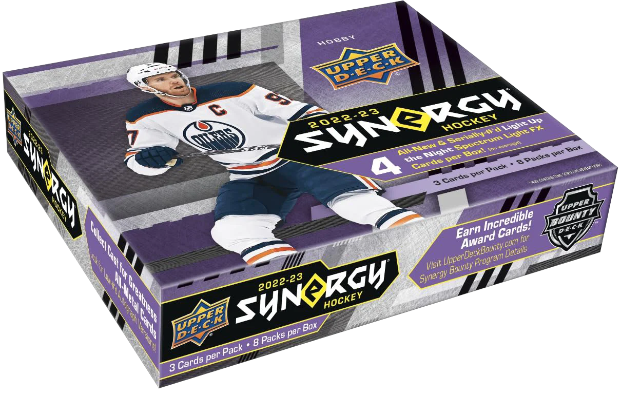 2022-23 Upper Deck Synergy Hockey Hobby Box